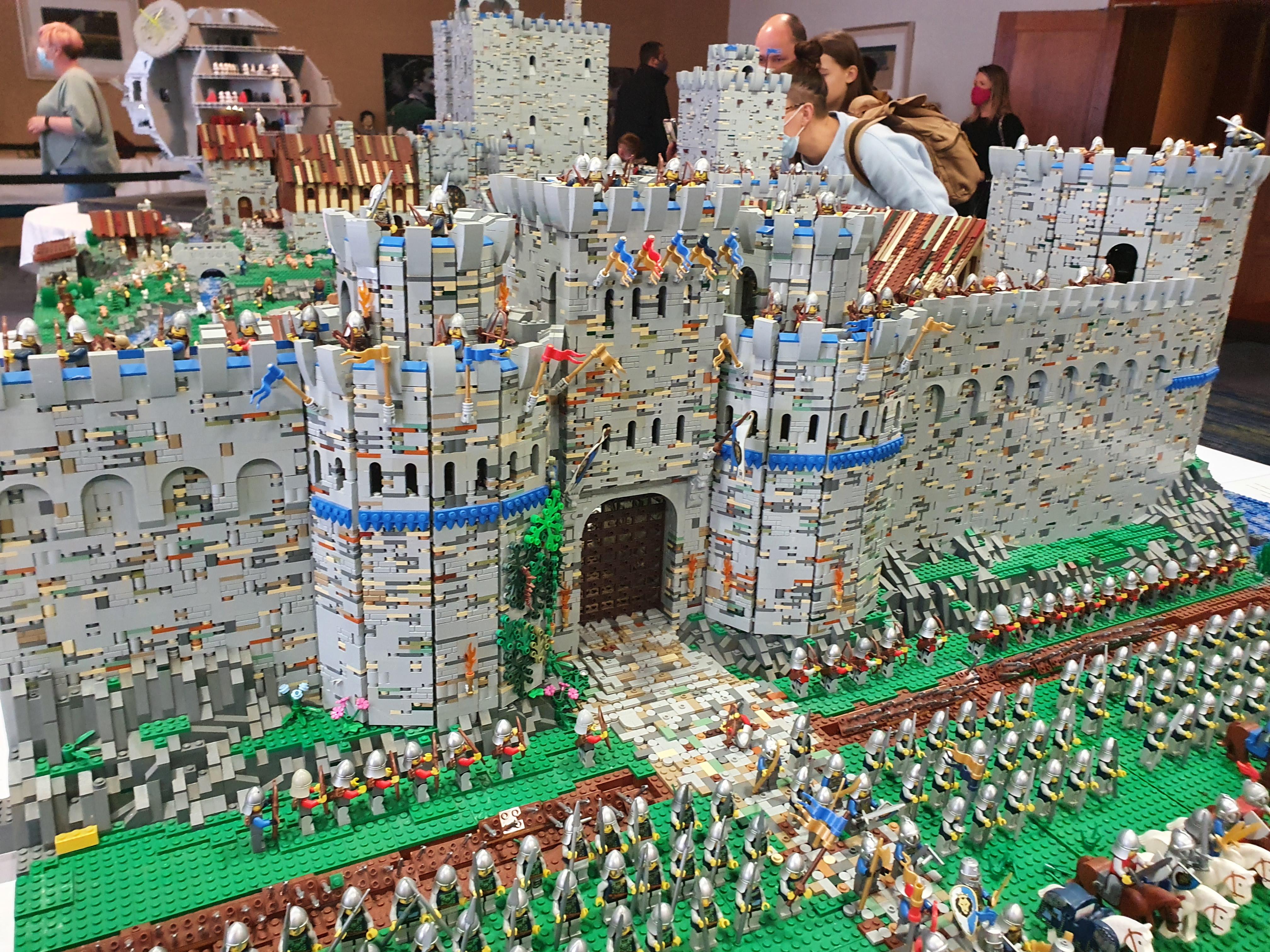 LEGO spaceship model